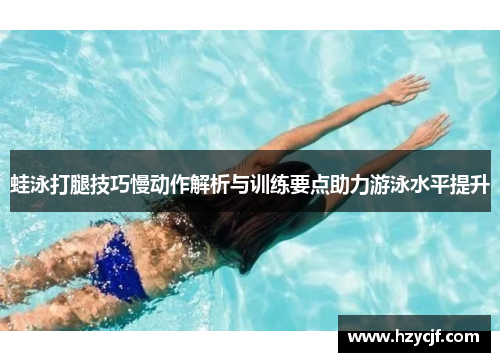 蛙泳打腿技巧慢动作解析与训练要点助力游泳水平提升